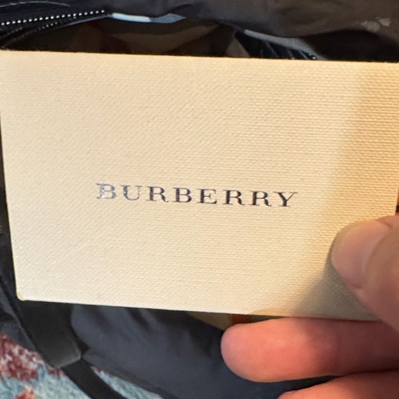 Burberry Black Quilted diaper Bag Abbey style - Picture 4 of 9